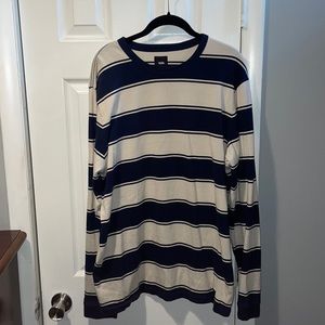 Vans long sleeve striped t shirt